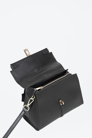 Sac à main en cuir Metropolis - Noir