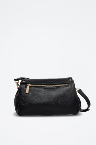 Sac bandoulière en cuir Loya - Noir