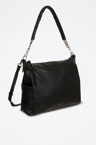 Sac à main en cuir Manon - Noir