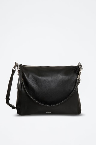 Sac à main en cuir Manon - Noir