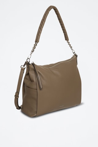 Sac à main en cuir Manon - Kaki