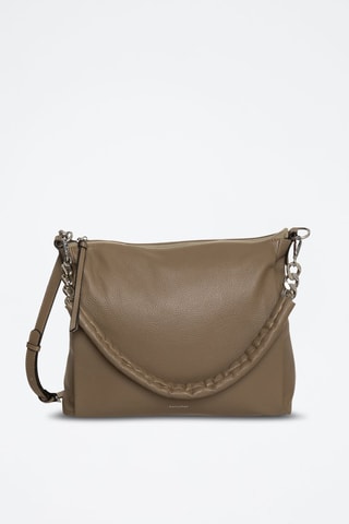 Sac à main en cuir Manon - Kaki