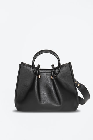 Sac bandoulière Camille - Blanc, noir et jaune