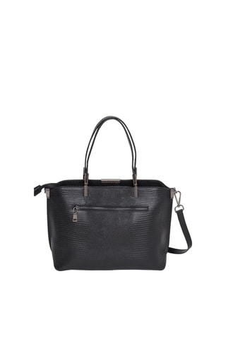 Sac porté épaule en cuir Tootsie - Noir