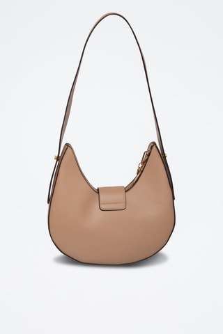 Sac bandoulière en cuir Coco - Marron