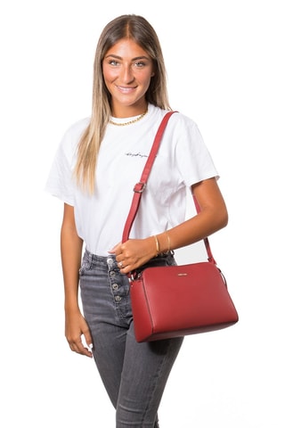 Sac porté épaule Olivia - Rouge
