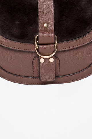 Sac bandoulière Calista - Marron