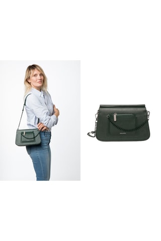 Sac bandoulière en cuir Kimi - Vert