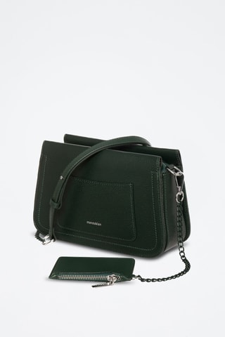 Sac bandoulière en cuir Kimi - Vert