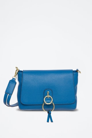 Sac bandoulière en cuir Sophia - Indigo