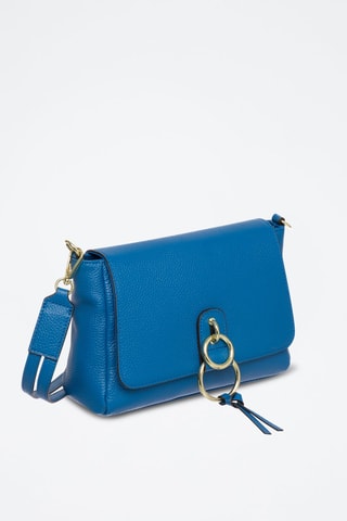 Sac bandoulière en cuir Sophia - Indigo