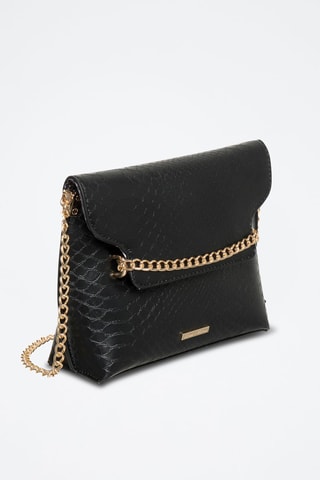 Sac bandoulière Alexis - Noir et doré
