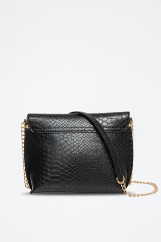 Sac bandoulière Alexis - Noir et doré