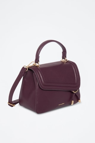 Sac bandoulière Melissa - Aubergine