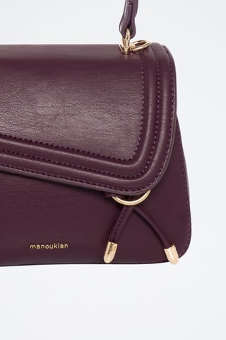 Sac bandoulière Melissa - Aubergine