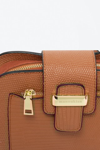 Sac bandoulière en cuir Aldo - Camel