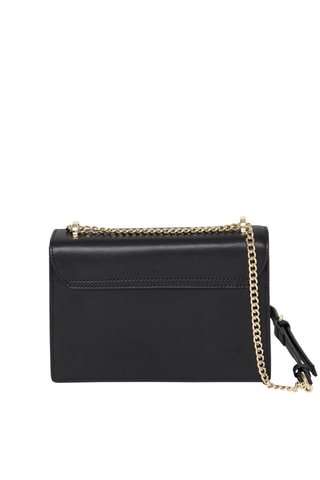 Sac bandoulière en cuir Simone - Noir