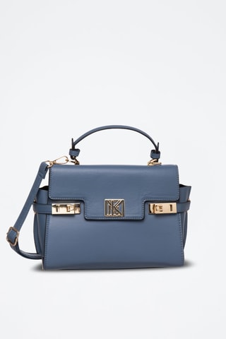 Sac bandoulière Lily - Bleu et doré