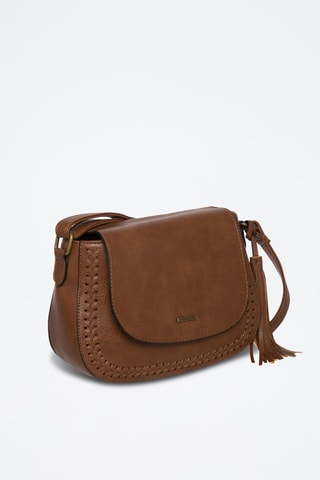 Sac bandoulière Elise - Marron