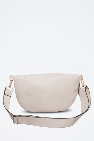 Sac bandoulière Missia - Blanc et doré