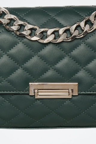 Sac bandoulière en cuir Gabriel - Vert