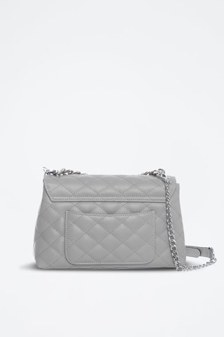 Sac bandoulière en cuir Gabriel - Gris