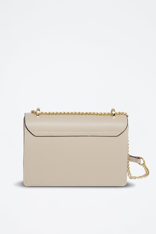 Sac bandoulière en cuir Oriole - Beige