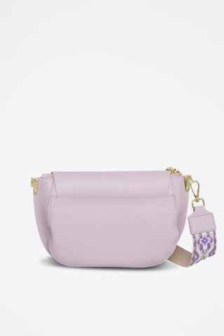 Sac bandoulière en cuir Ashley - Violet