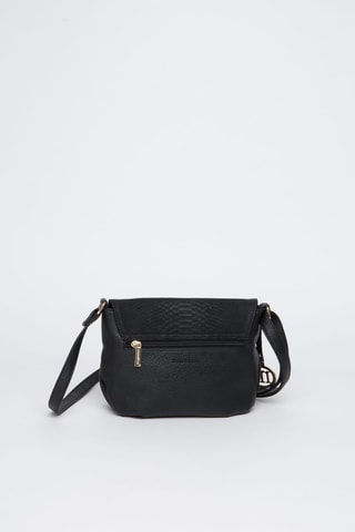 Sac bandoulière Amy - Doré et noir