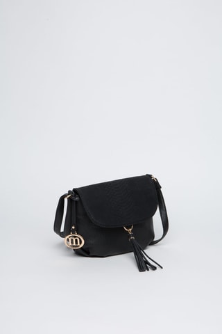 Sac bandoulière Amy - Doré et noir