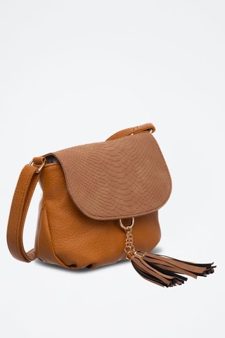 Sac bandoulière Amy - Marron