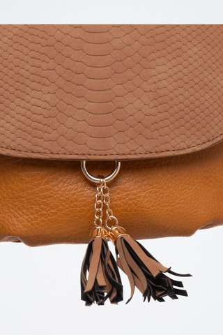 Sac bandoulière Amy - Marron