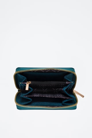 Portefeuille Lucia - Bleu canard