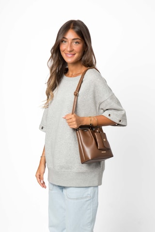 Sac bandoulière Noam - Marron
