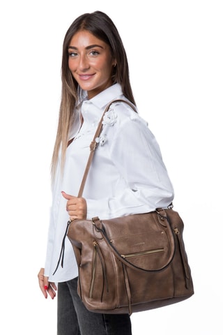 Sac à main Meline - Taupe