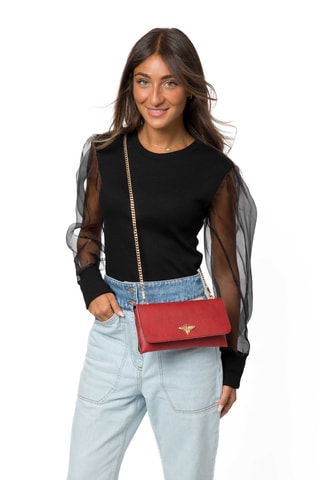 Sac bandoulière Mae - Rouge