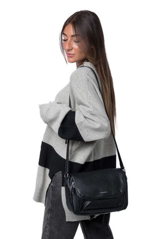 Sac bandoulière Santa - Noir