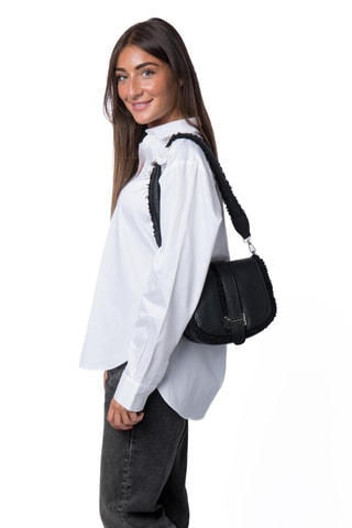 Sac porté épaule Zaho - Noir