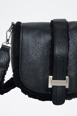 Sac porté épaule Zaho - Noir