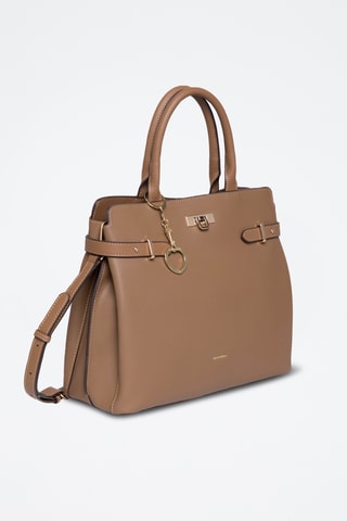 Sac à main en cuir Vanda - Marron