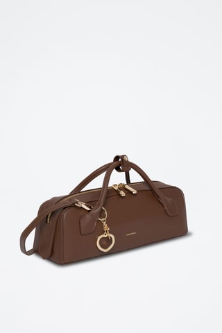 Sac à main en cuir Nava - Marron