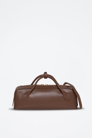 Sac à main en cuir Nava - Marron