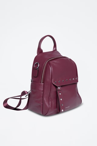 Sac à dos en cuir Vitaly - Bordeaux