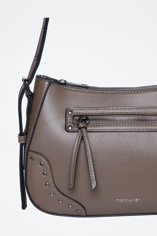 Sac bandoulière Aya - Taupe