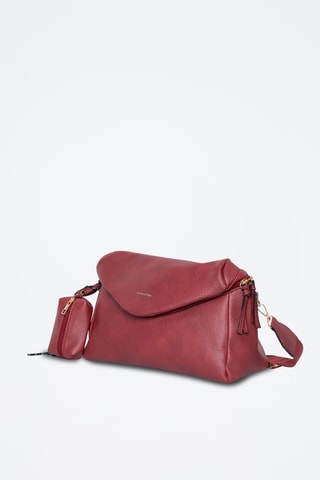 Sac porté épaule Louane - Bordeaux