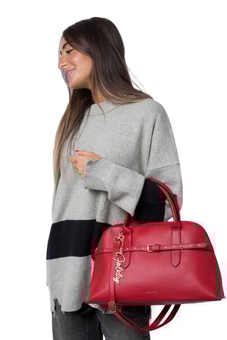 Sac à main Myriam - Bordeaux