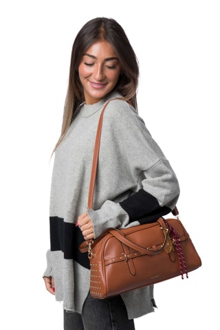 Sac porté épaule Rosana - Camel