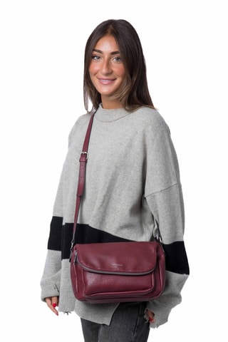 Sac bandoulière Santa - Bordeaux