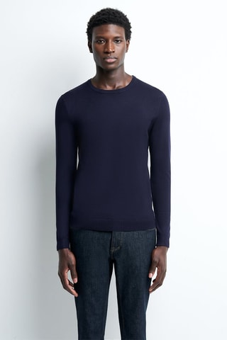 Camisola - Azul-marinho