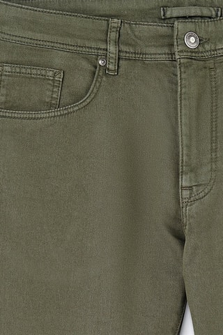 Calças de ganga slim - Verde